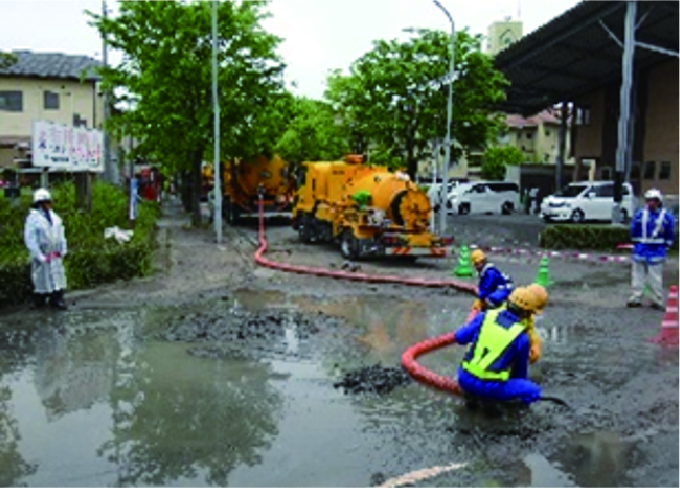 熊本市の顔となるまちを下水道管理モデルで基盤構築